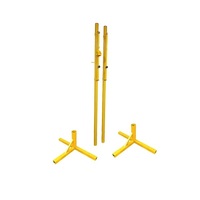 Стойки для пляжного волейбола с Т-образными стаканами - Купить недорого в Екатеринбурге качественные Спортивные товары Велосипеды Фитнес аксессуары доставка по России