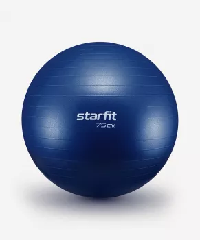 Фитбол STARFIT GB-108 антивзрыв 75 см - Купить недорого в Екатеринбурге качественные Спортивные товары Велосипеды Фитнес аксессуары доставка по России