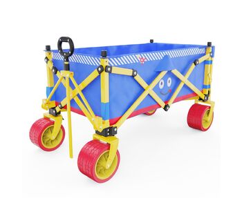 Тележка для кемпинга, инвентаря, мячей DFC POPO GLOW C005D - Купить недорого в Екатеринбурге качественные Спортивные товары Велосипеды Фитнес аксессуары доставка по России