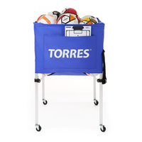 Тележка для мячей TORRES SS11022 - Купить недорого в Екатеринбурге качественные Спортивные товары Велосипеды Фитнес аксессуары доставка по России