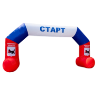 Надувная арка Старт-Финиш - Купить недорого в Екатеринбурге качественные Спортивные товары Велосипеды Фитнес аксессуары доставка по России
