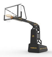Стойка баскетбольная передвижная соревновательная складная 3,25 м Taishan FIBA - Купить недорого в Екатеринбурге качественные Спортивные товары Велосипеды Фитнес аксессуары доставка по России