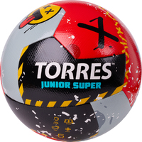 Мяч футбольный TORRES Junior-5 Super р.3,4,5 - Купить недорого в Екатеринбурге качественные Спортивные товары Велосипеды Фитнес аксессуары доставка по России