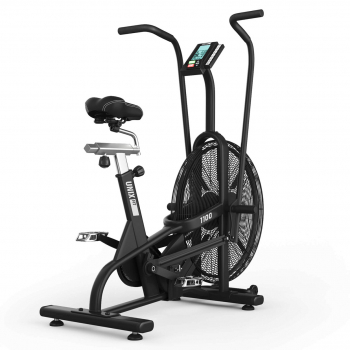 Велотренажер UNIX Fit Techno AirBike 1100 PRO - Купить недорого в Екатеринбурге качественные Спортивные товары Велосипеды Фитнес аксессуары доставка по России