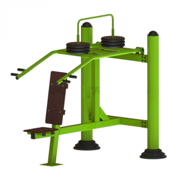 Уличный тренажер Жим вверх с изменяемой нагрузкой TS143 - Купить недорого в Екатеринбурге качественные Спортивные товары Велосипеды Фитнес аксессуары доставка по России