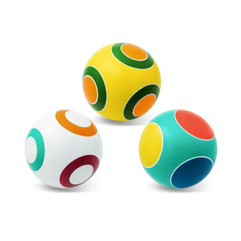 Мяч детский Кружочки (каучук) - Купить недорого в Екатеринбурге качественные Спортивные товары Велосипеды Фитнес аксессуары доставка по России