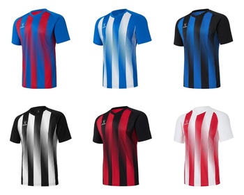 Футболка игровая JOGEL CAMP Striped Jersey - Купить недорого в Екатеринбурге качественные Спортивные товары Велосипеды Фитнес аксессуары доставка по России