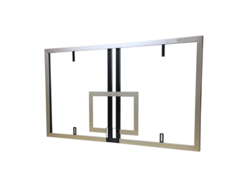 Щит баскетбольный игровой из закаленного стекла 10мм ST 1850х1050 мм - Купить недорого в Екатеринбурге качественные Спортивные товары Велосипеды Фитнес аксессуары доставка по России