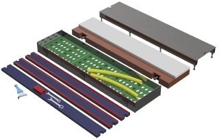 Брусок отталкивания для прыжков в длину соревновательный ST-S (с крышкой)  - Купить недорого в Екатеринбурге качественные Спортивные товары Велосипеды Фитнес аксессуары доставка по России